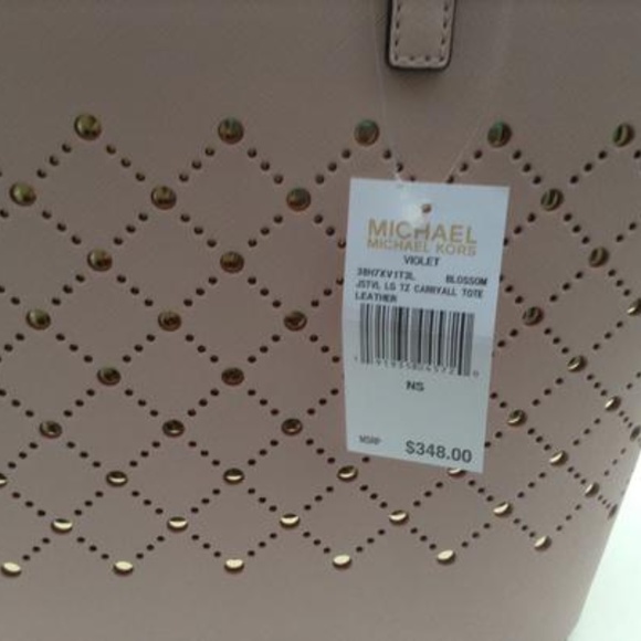 NWT Michael Kors Jet Set Travel Large Carryall - Picture 2 of 5